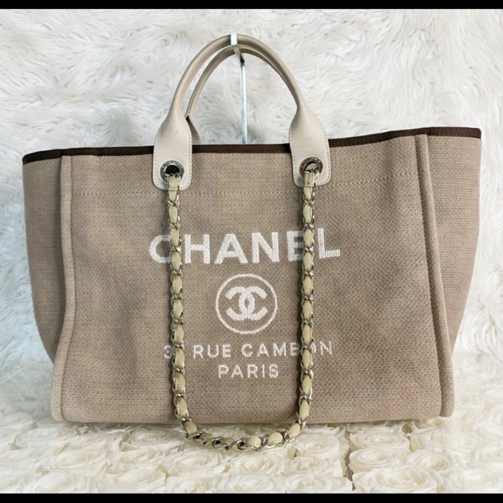 Chanel deauville tote